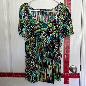 Womens AGB Tops NWT Size 1X Made in USA